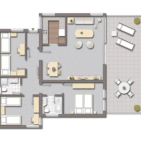Ferienhaus Ahorn 22 - #127725 Дом отдыха